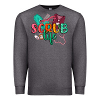 Charcoal Heather Scrub life Premium Sweatshirt - CowGirlArtShop