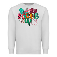 Dove Grey Scrub life Premium Sweatshirt - CowGirlArtShop