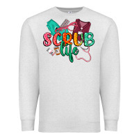 Oatmeal Heather Scrub life Premium Sweatshirt - CowGirlArtShop