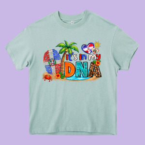 It's In My Dna Heavy Core Tee Designed By Adodesignshop