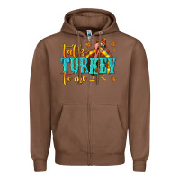 Chestnut Talk Turkey To Me Zipper Hoodie - texasbilliewilder