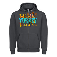Smoke Talk Turkey To Me Zipper Hoodie - texasbilliewilder