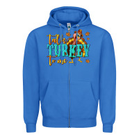 True Royal Talk Turkey To Me Zipper Hoodie - texasbilliewilder