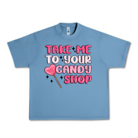 Pebble Blue take me to your candy shop Urban Heavy Tee - MaliasSmallBusiness