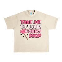 Sandshell take me to your candy shop Urban Heavy Tee - MaliasSmallBusiness