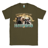 Army Green hanging with my heifers Classic Tee - NancyCooperArtShop