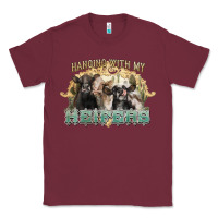 Burgundy hanging with my heifers Classic Tee - NancyCooperArtShop