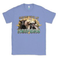Colony Blue hanging with my heifers Classic Tee - NancyCooperArtShop