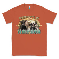 Copper hanging with my heifers Classic Tee - NancyCooperArtShop