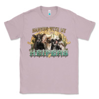 Lilac hanging with my heifers Classic Tee - NancyCooperArtShop
