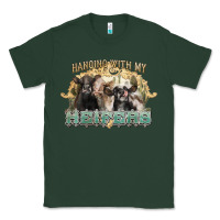 Sports Green hanging with my heifers Classic Tee - NancyCooperArtShop