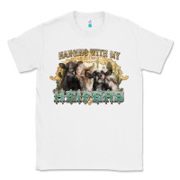 White hanging with my heifers Classic Tee - NancyCooperArtShop
