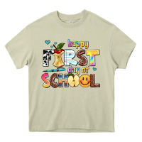 Mossy happy first day of school Heavy Core Tee - AdoDesignShop