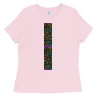 Bubblegum Pink Halloween Key Fob Ladies Tee - BundleAndBundleShop