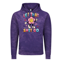 Cloud Purple let that shit go Vintage Hoodie - MaliasSmallBusiness