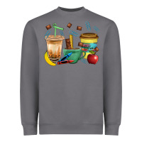 Storm School Boy Coffee Cup Bbs Heavyweight Sweatshirt - BundleAndBundleShop