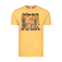 Vintage Mustard ain t going down til the sun comes up Vintage Tee - MaliasSmallBusiness