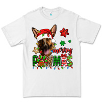 White merry pawmas christmas german shepherd Premium Tee - Jasminsmagicworld