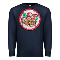 Navy nurse coaster Premium Sweatshirt - CowGirlArtShop
