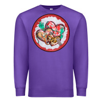Purple nurse coaster Premium Sweatshirt - CowGirlArtShop