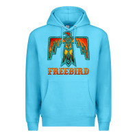 Ocean Blue thunderbird freebird Premium Hoodie - JahusDesignShop