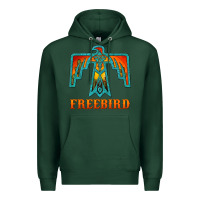 Sports Green thunderbird freebird Premium Hoodie - JahusDesignShop