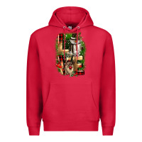 Cardinal love snowman gnome Premium Hoodie - CowGirlArtShop