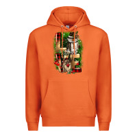 Carrot love snowman gnome Premium Hoodie - CowGirlArtShop