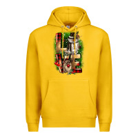 Lemon love snowman gnome Premium Hoodie - CowGirlArtShop