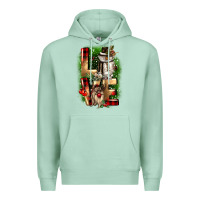 Seafoam love snowman gnome Premium Hoodie - CowGirlArtShop