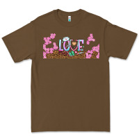 Cacao watercolor love nurse libbey glass Premium Tee - BundleAndBundleShop