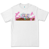 White watercolor love nurse libbey glass Premium Tee - BundleAndBundleShop