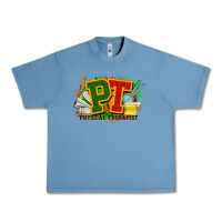 Pebble Blue pt physical therapist juneteenth Urban Heavy Tee - NancyCooperArtShop