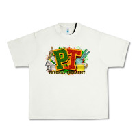 Pistachio pt physical therapist juneteenth Urban Heavy Tee - NancyCooperArtShop