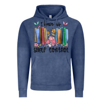 Vintage Denim i have no shelf control Vintage Hoodie - MaliasSmallBusiness