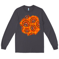 Smoke Thanksgiving Turkey With Tartan Patch Long Sleeve Tee - BundleAndBundleShop