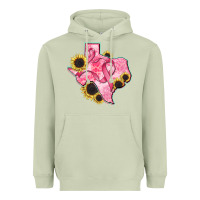 Matcha texas map breast cancer Heavyweight Hoodie - CowGirlArtShop
