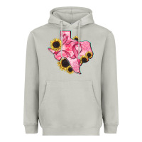 Moon Dust texas map breast cancer Heavyweight Hoodie - CowGirlArtShop