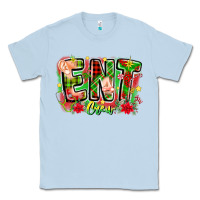 Dusty Blue ent crew christmas Classic Tee - CowhideDigitalArt