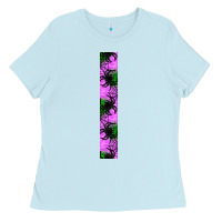 Baby Blue Halloween Key Fob Ladies Tee - BundleAndBundleShop