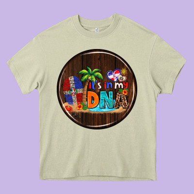 Dominican Republic Car Coaster Heavy Core Tee Designed By Adodesignshop