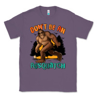 Lavender dont be an assquatch Classic Tee - MaliasSmallBusiness