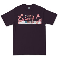 Plum wife mom nurse libbey glass Premium Tee - BundleAndBundleShop
