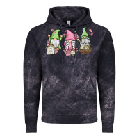 Cloud Black spring gnomes Vintage Hoodie - MaliasSmallBusiness