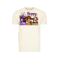 Vintage Arctic happy hallothanksmas cows  nancy Vintage Tee - NancyCooperArtShop