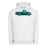 Pigment Lunar Rock western truck side view Urban Hoodie - FaDigitalArtStudio