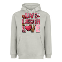 Moon Dust Live laugh love Valentine's Day Heavyweight Hoodie - HowdyJamesFarm