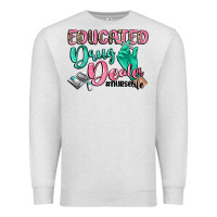 Oatmeal Heather educated drug dealer nurse life Premium Sweatshirt - CowGirlArtShop