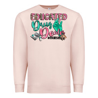 Pale Pink educated drug dealer nurse life Premium Sweatshirt - CowGirlArtShop