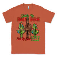 Copper giddy up jingle horse pick up your feet Classic Tee - MaliasSmallBusiness